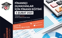 FİNANSÇI OLMAYANLAR İÇİN FİNANS EĞİTİMİ