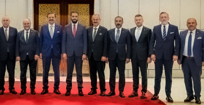Konukoğlu ve Yıldırım, Suriye Ekonomik İş Birliği Görüşmelerine Katıldı