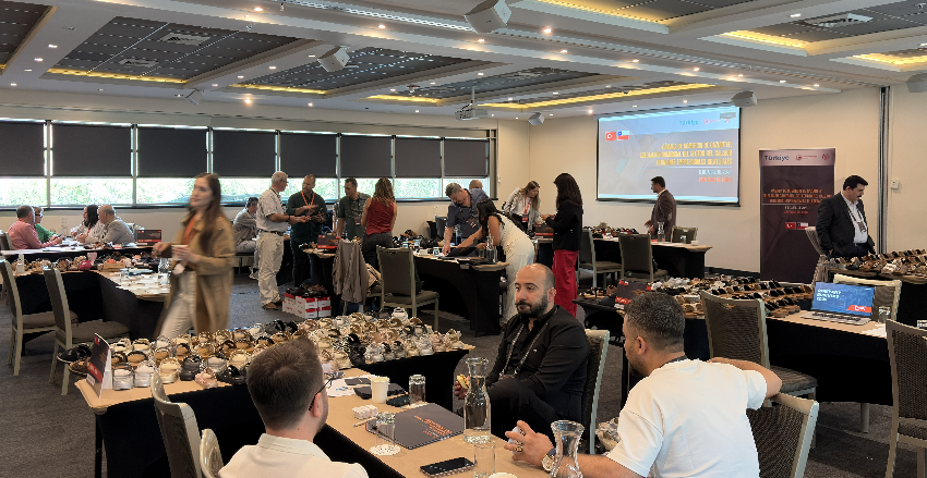 GAZİANTEP AYAKKABI-TERLİK SEKTÖRÜ SANTIAGO’DA İZ BIRAKTI