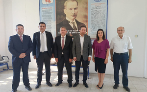 44 No.lu Deri Ayakkabı ve Saraciye Ürünleri İmalatı ve Ticareti Meslek Komitesi, S.S Gaziantep Ayakkabıcılar Küçük Sanayi Sitesi Yapı Kooperatifi Yönetim Kurulu Başkanı Sayın Can YENİGÜL'ü ziyaret etti.