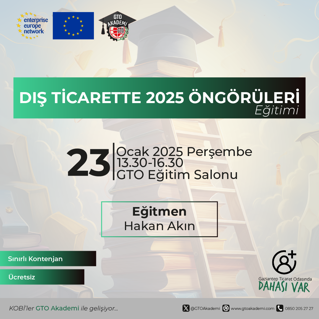 Dış Ticarette 2025 Öngörüleri