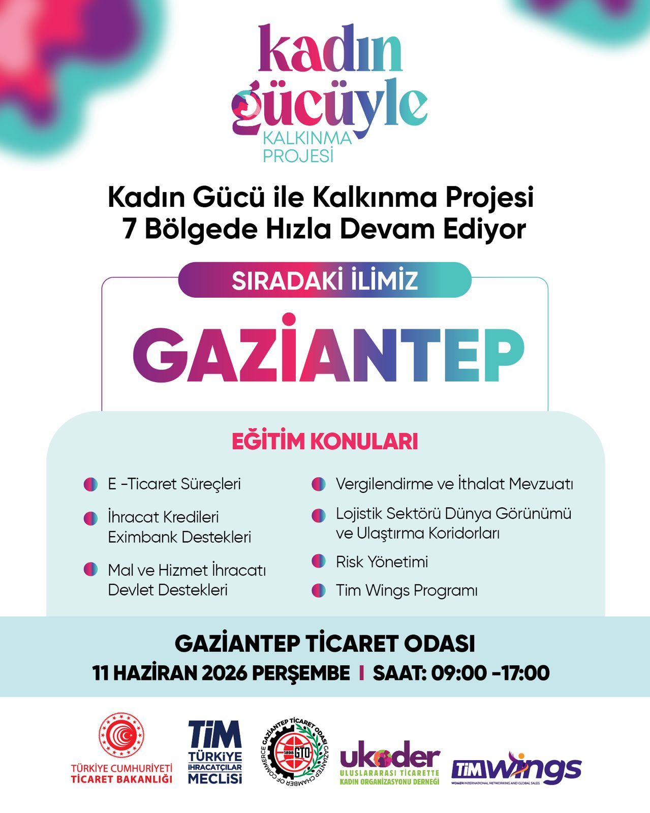 Kadın G&uuml;c&uuml;yle Kalkınma Projesi