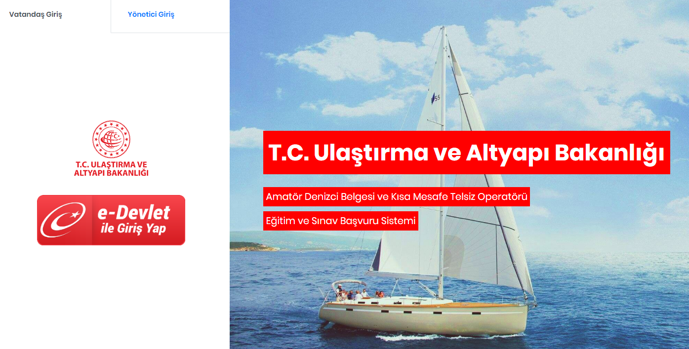 a&ccedil;ılan sayfada e-devlet ile giriş yapınız 2